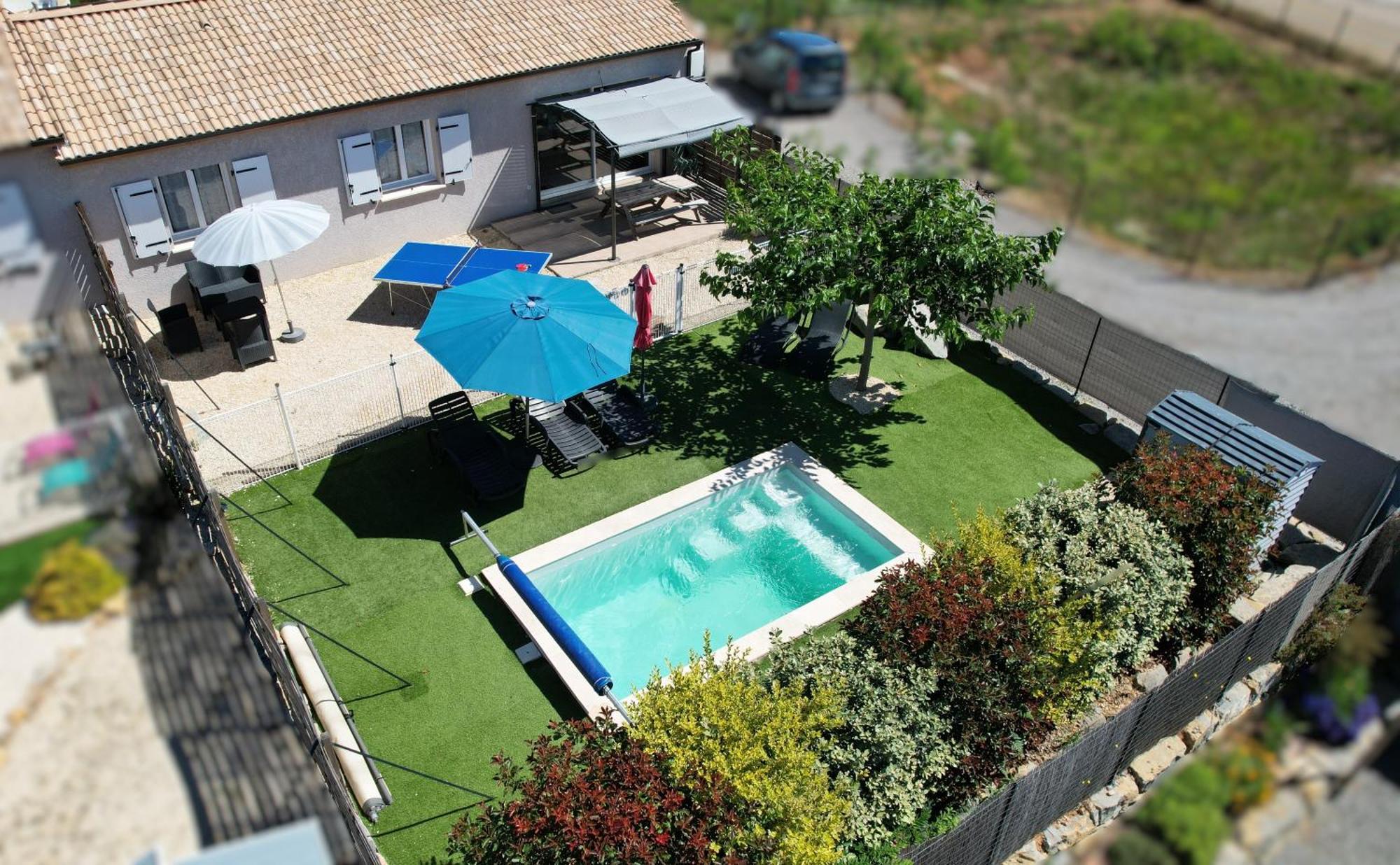 En Ardeche, Gite L'Odyssee Climatise Avec Sa Piscine Privee Et Chauffee 쥬와유스 외부 사진